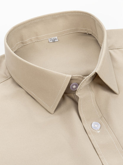3pcs Men'S Stretch Long Sleeve Business Casual Dress Shirts