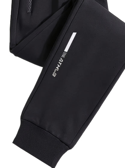 Pants For Men Tank Top Casual Stretch Set Cheap Work Fashion High Quality Beach Black White Blue Slim Flex Cargo Baggy Fit Men'S Trousers Jogging Pants For Sports, Suitable For All-season Fitness And Wearing In Gyms, for all Saints' Day, Sweatpants