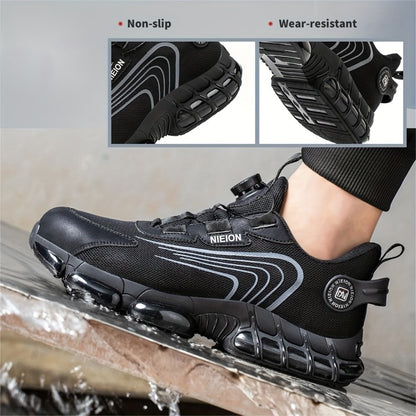 Unisex Work & Safety Shoes - Steel Toe Protection & Puncture Resistant