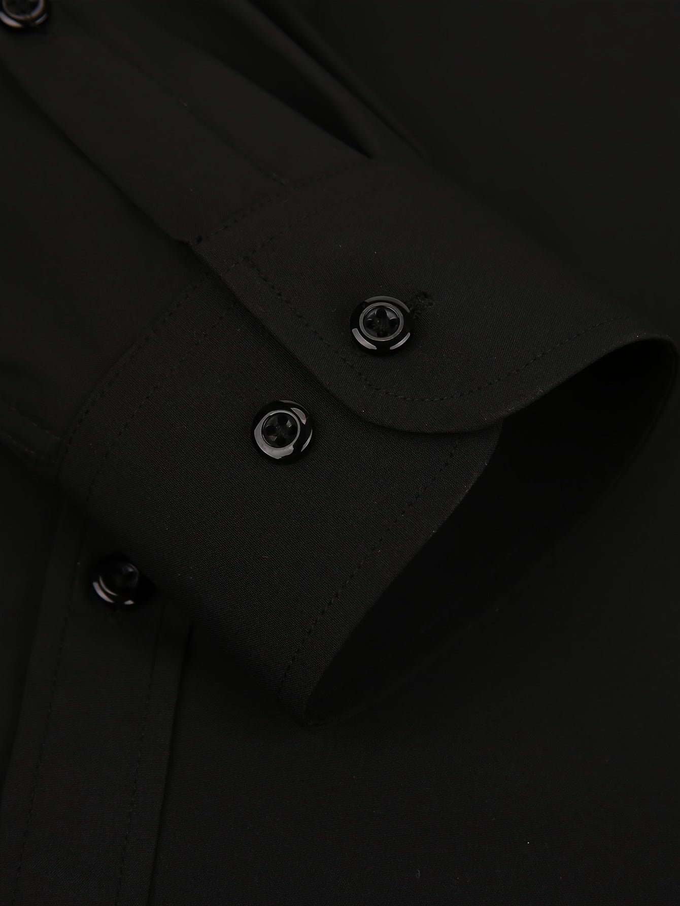 Men's Regular Fit Casual Button Shirts Long Sleeve Stretch Breathable Wrinkle Resistant Solid Work Weekend Wear