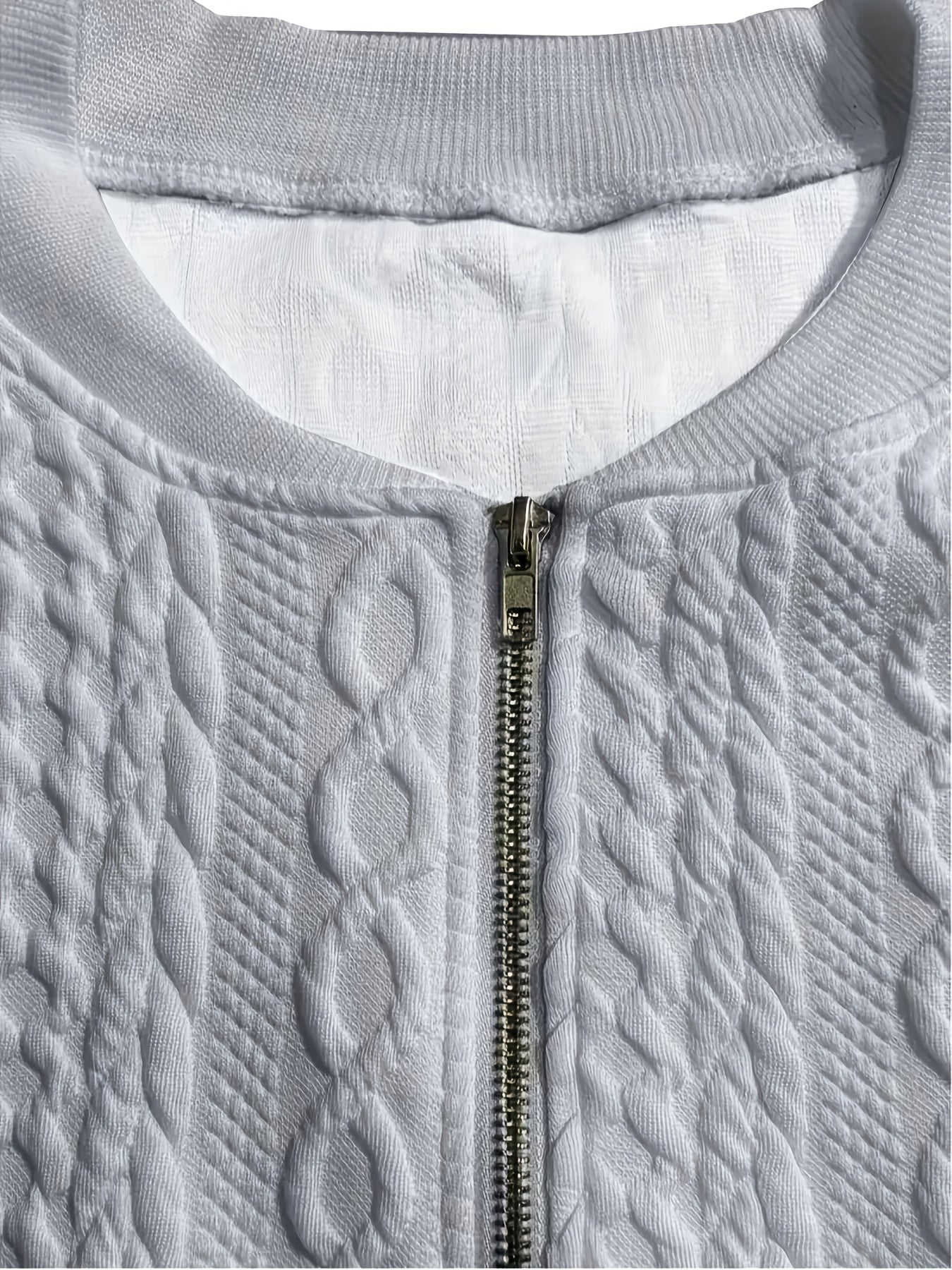 2025 New Women's Zip-Up Cardigan Sweater - Long Sleeve Outerwear, Soft Fabric for Cozy Casual Layering | Warm & Breathable Spring/Autumn Layering Piece | Perfect for Daily Wear, Office, Weekend Trips | Easy to Match Dresses, Jeans