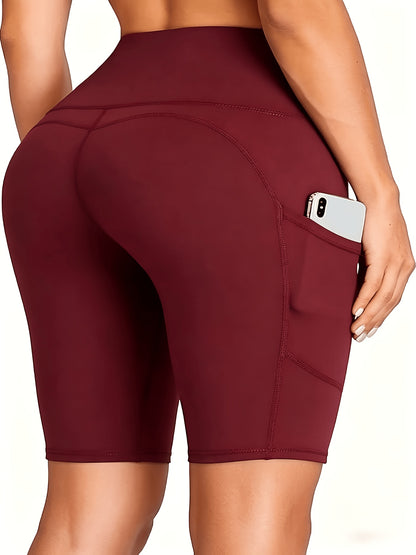 1PCS Biker Shorts For Women High Waisted Tummy Control For Gym Workout Athletic Cheerleading Yoga