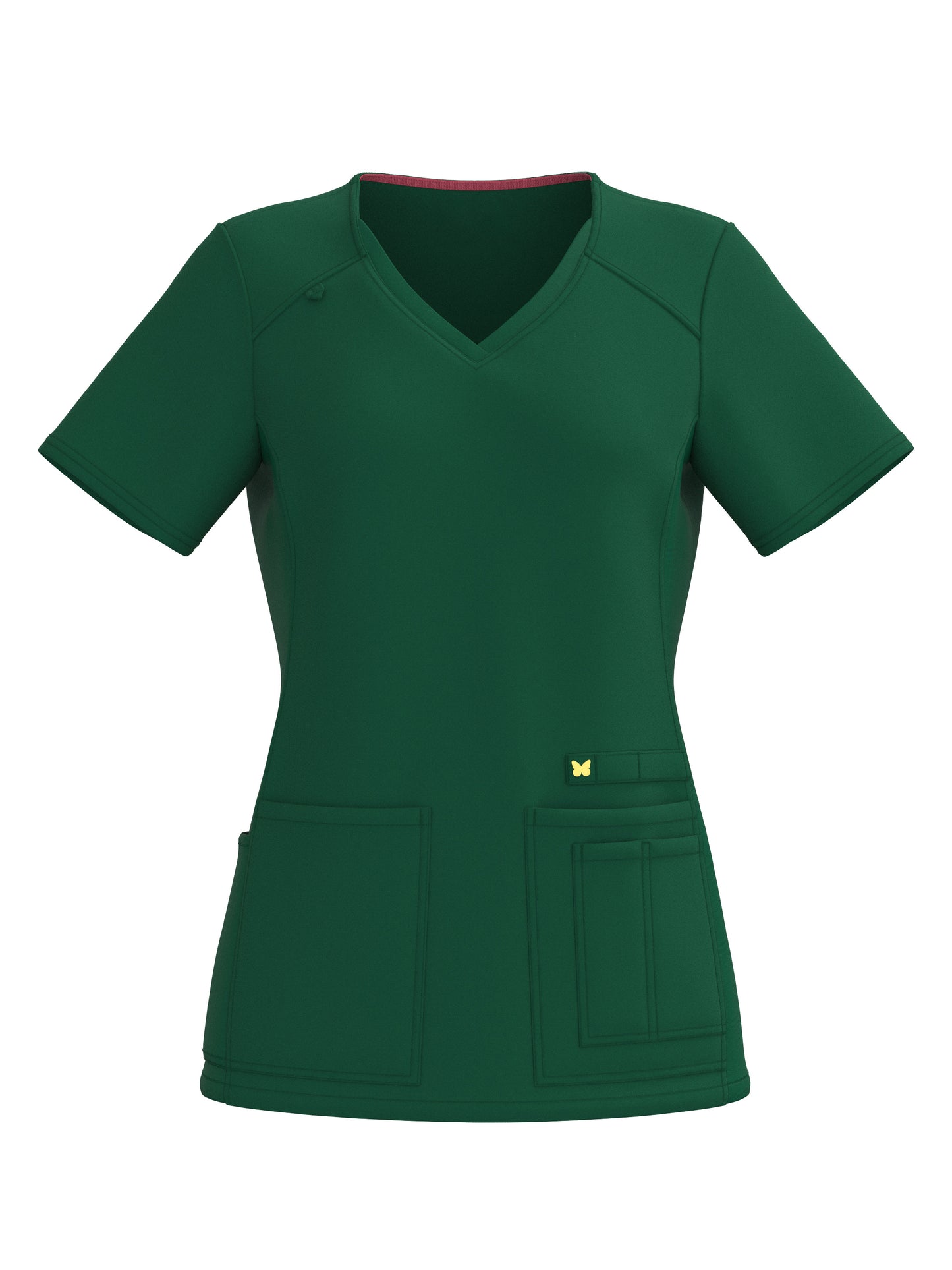 PandaFlex 4 Way Stretch Women Scrub Set Modern Fit V-Neck Top & Multi Pocket Pants 3371