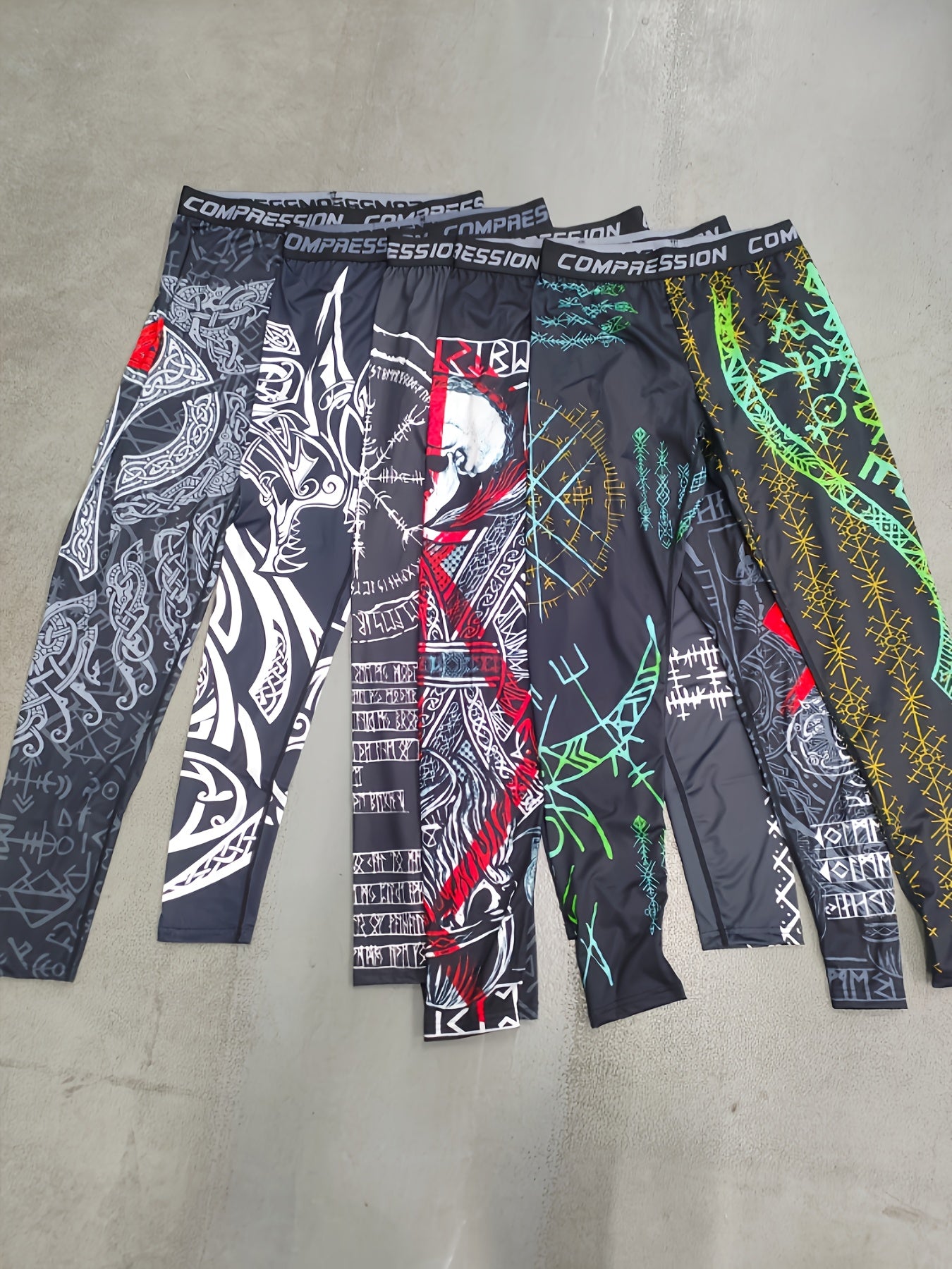 Men's Mixed colors Leggings - product view 2