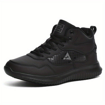 Men's Restaurant Work Shoes - Anti-Slip Sole & Lace-Up 003365
