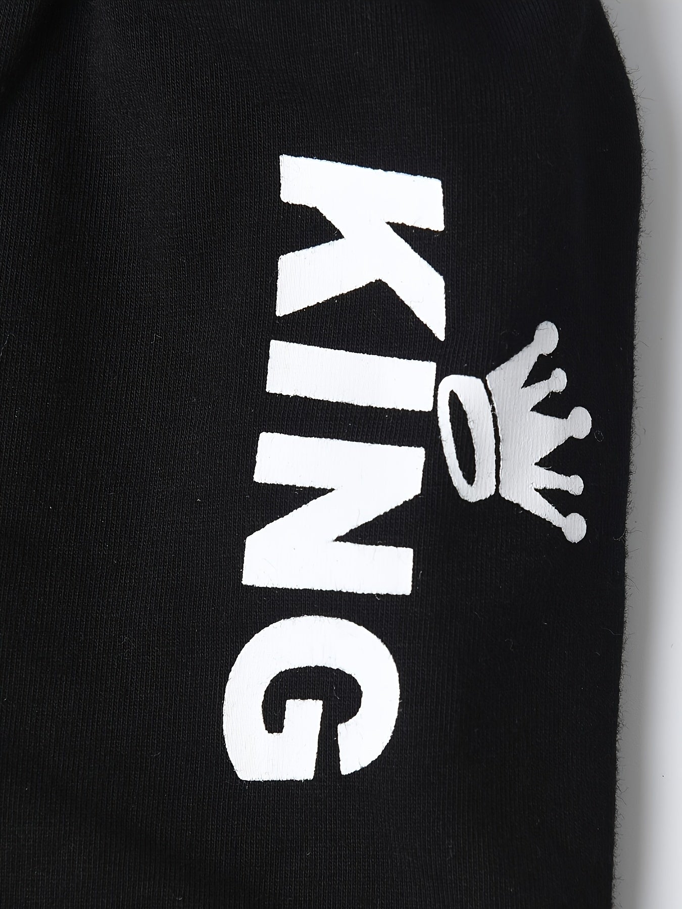 Kukitty Baby Boy Shorts Sets Summer Short Sleeve Hooded Letter Print Romper Tops Shorts Infant Boys Clothes, for Outdoor