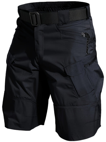 Men's Black+gray Shorts - product view 7