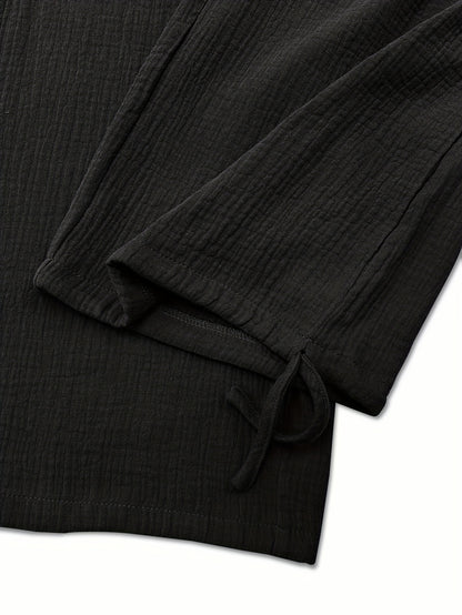 Spring And Summer Women's Casual Pants, Khaki, Pocket, Wide Leg, Tie, Loose, Daily Commuting Wide Leg Pants Womens Summer Clothes