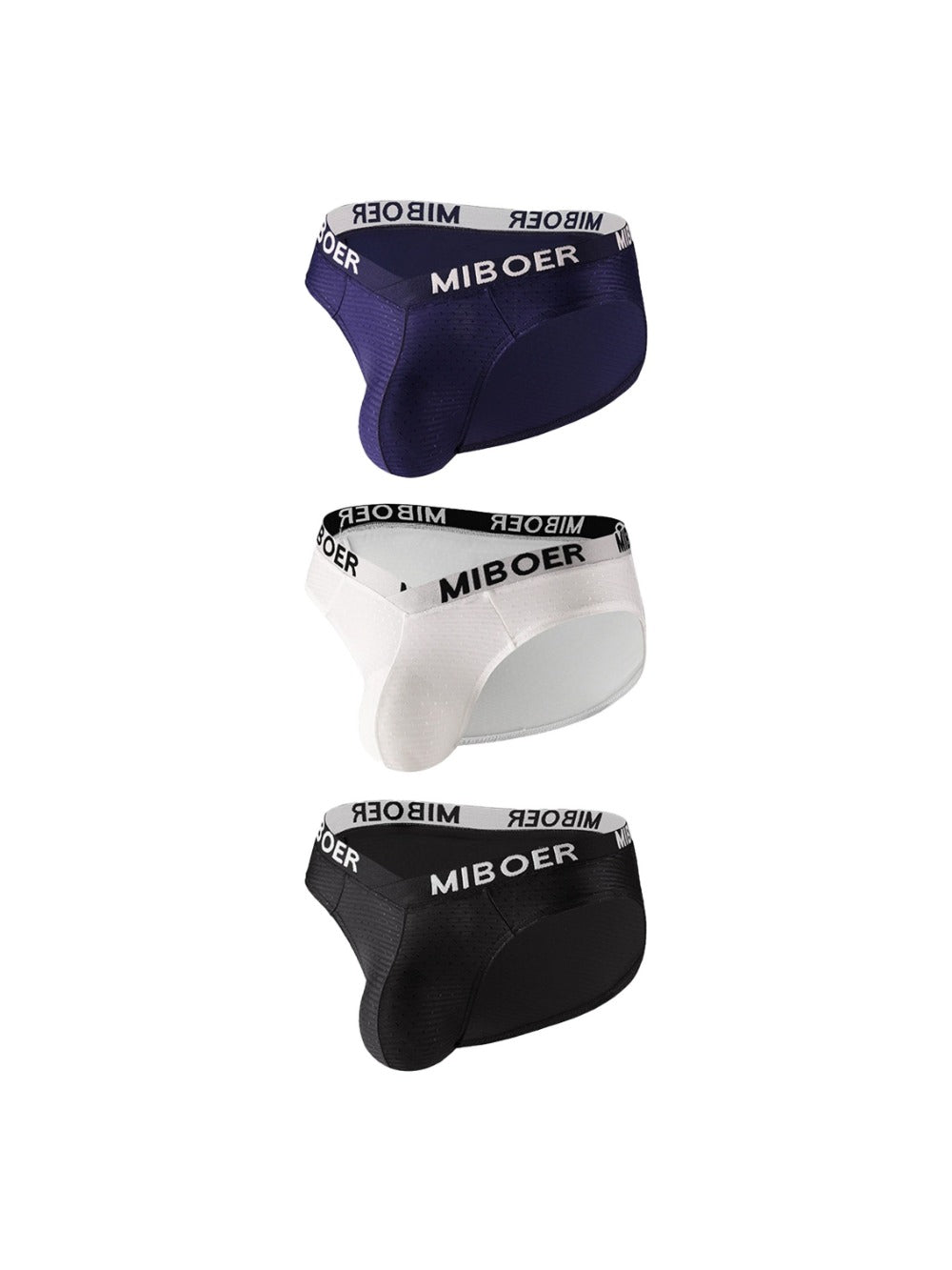 Men’s 3-Pack Men’s Briefs - Smooth No-Show Fit