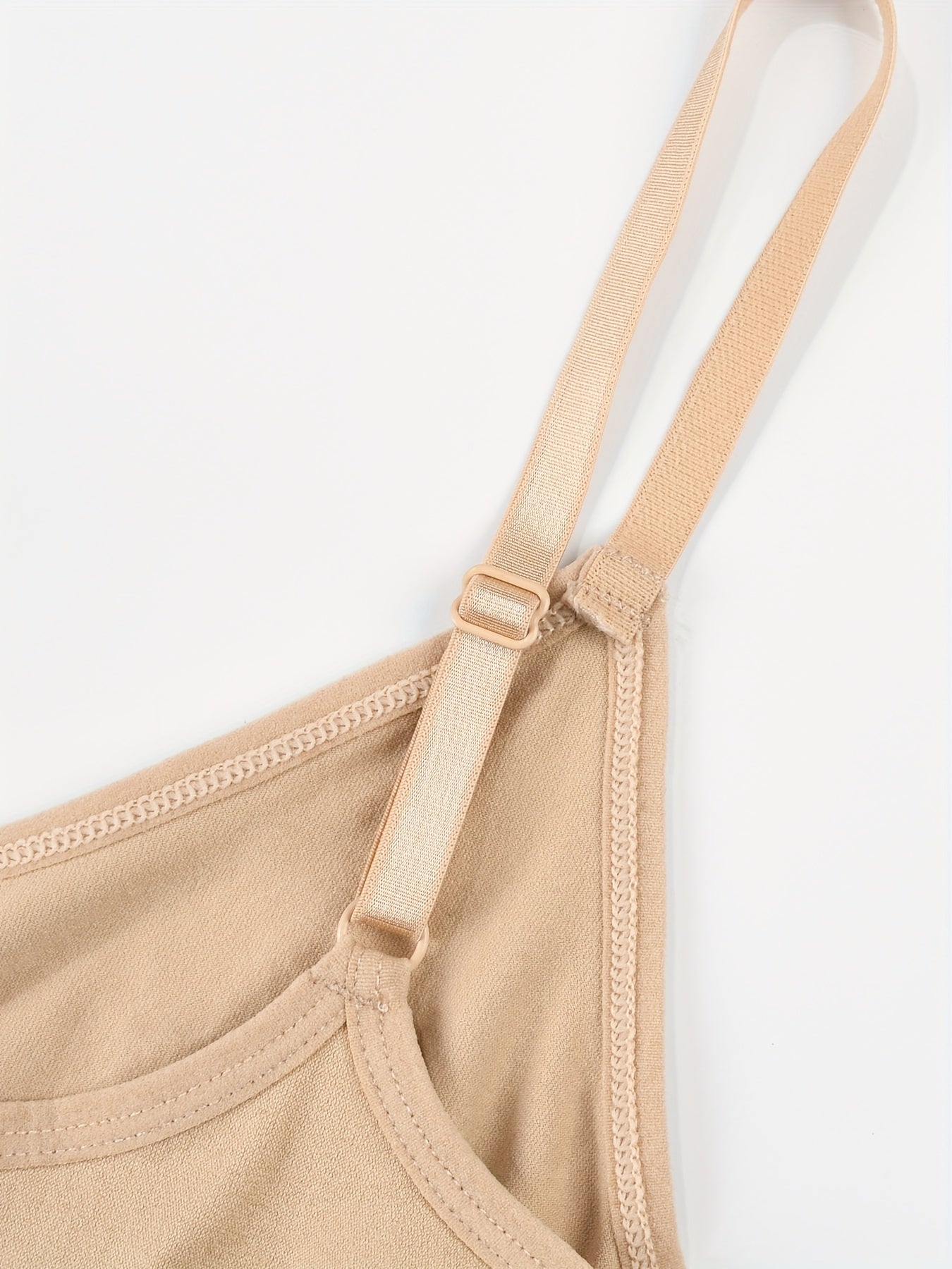 3pcs Women'S Camisole Vest, Comfortable, Breathable, Sleeveless Bottom, Inner Layer, Shaping And Body Shaping Sports Bra