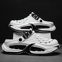 black in white