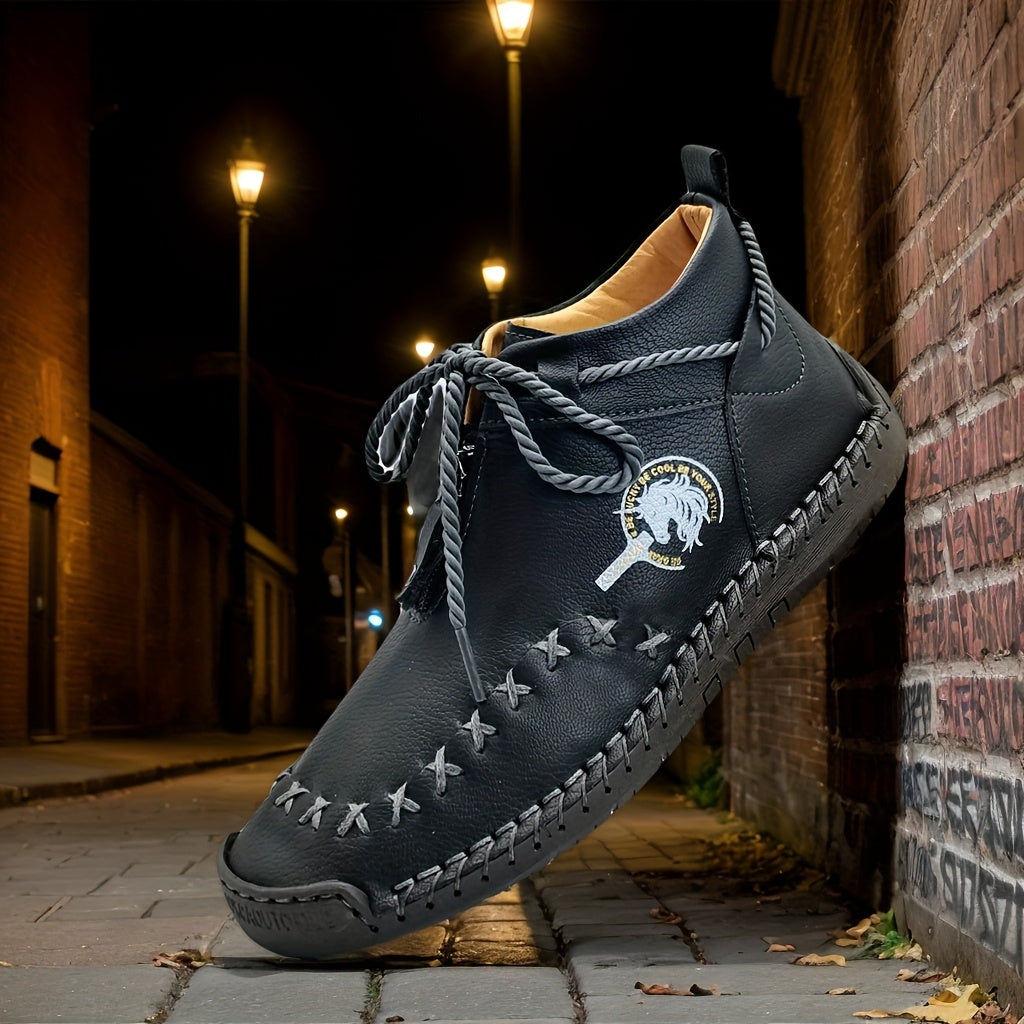 Women's Casual Boots, Hand-pulled Naked Boots, Zipper Design, Easy to Wear And Take Off, Women Shoes