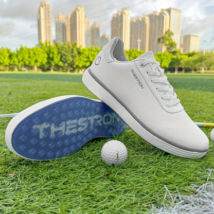 Sneakers, THESTRON Men's Golf Footwear - Non-Slip, Professional Training and Casual Wear, Durable TPU Sole, Lace-Up Closure, All-Season, Comfortable Fit, THESTRON