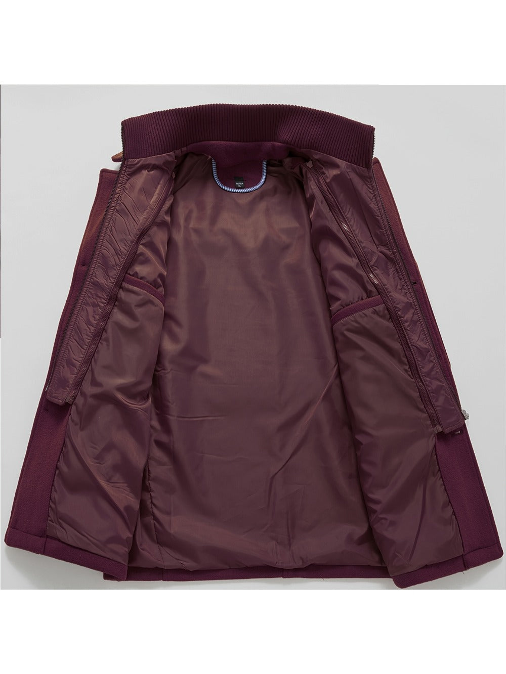 Men's Versatile Fleece Single-Breasted Coat