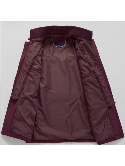 Men's Versatile Fleece Single-Breasted Coat