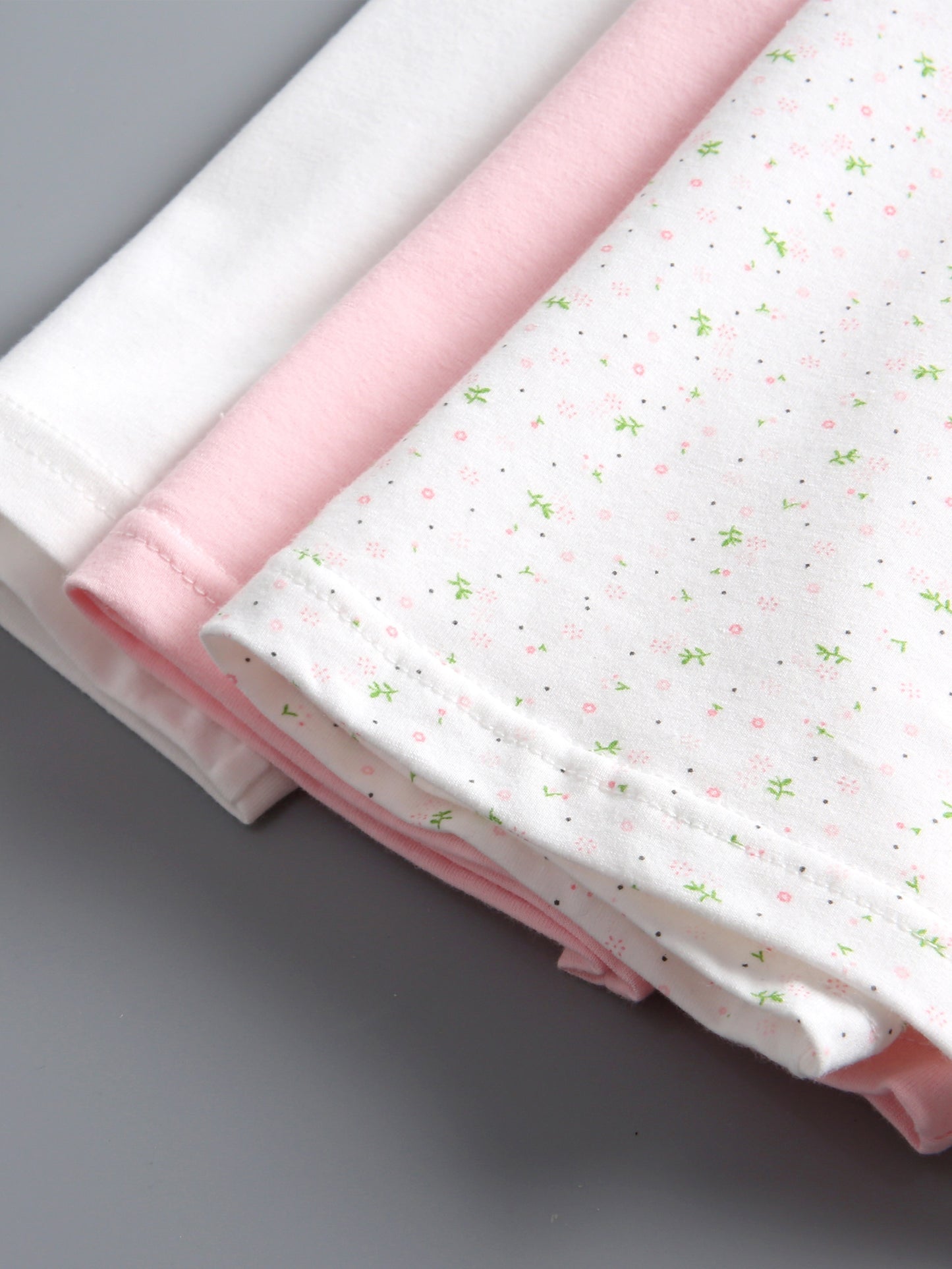3pcs Set Breathable Stretchy Underwear, Comfortable Girls' Cotton Camisole Vest, Printed Children's Base Layer Thin Strap T-Shirt + Cake Skirt Princess Outfit, Summer Camisole Underwear and Panties for Casual Sports and Leisure Wear, 95% Cotton + 5%