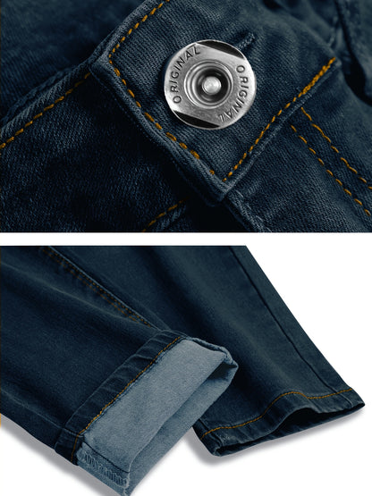 3-Pack Men's Slim Fit JeansClassic Versatile Stretch Denim, Year-Round Comfort