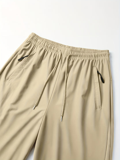 Athletic Joggers for Women That Are Quick-Drying, And Highly Stretchable: Lightweight Gym Trousers Featuring Pockets, a High Waist, And a Drawstring, Perfect for Workouts, Yoga, Or Lounging