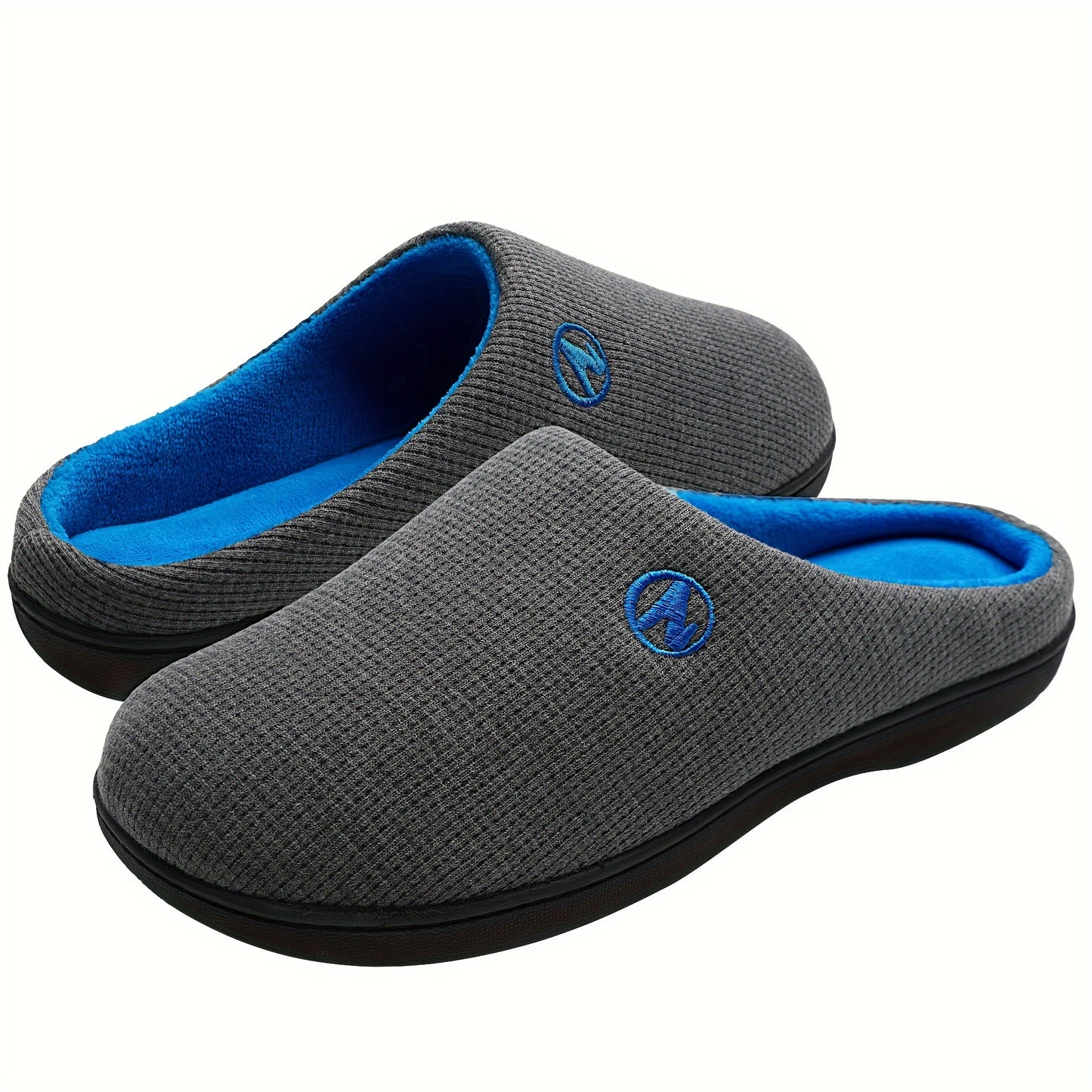 HOMEHOT Men'S Home Plus Size Shoes Indoor And Outdoor Machine Washable, Comfortable Soft Memory Foam Outsole, Non-Slip And Home Shoes