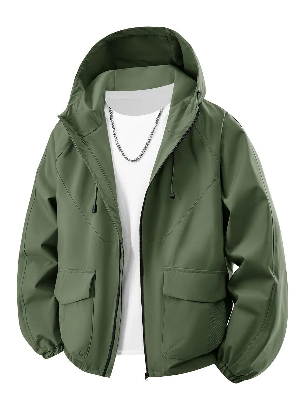 Men's Windproof Pullover Coat