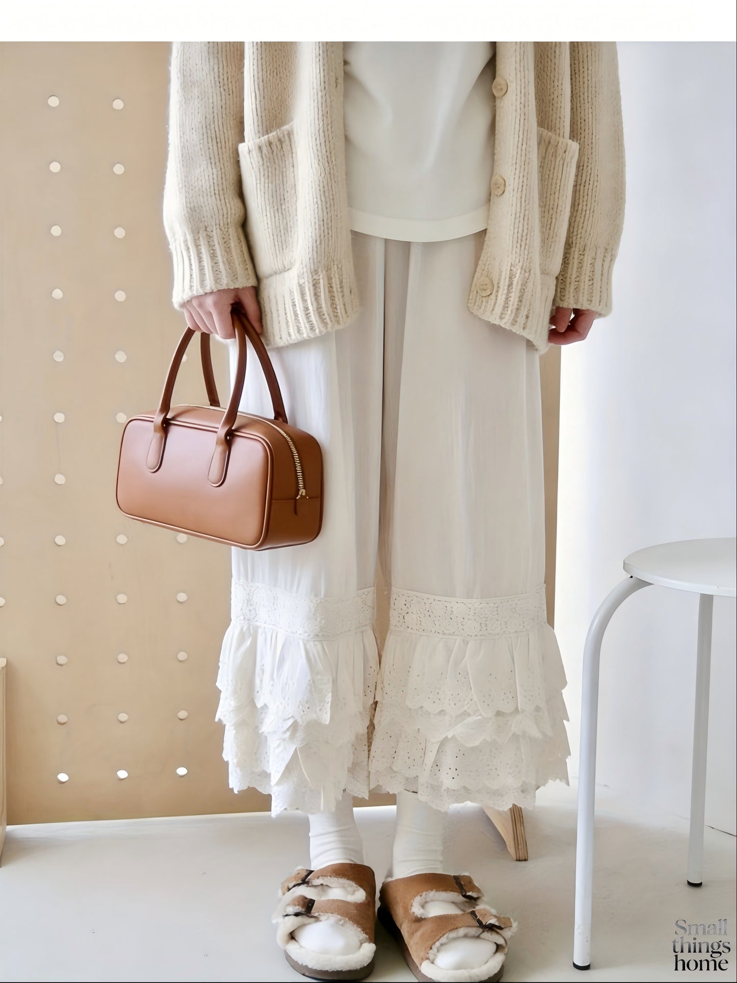 1pc Pants - Women's Large Size Spring And Summer New Sweet Four Layers Of Lace Stacking Bottoms Liner Pants Wide-legged Dress Pants, Super Suitable for Wearing As The Bottom Of The Skirt, Soft And Comfortable Pajama Pants