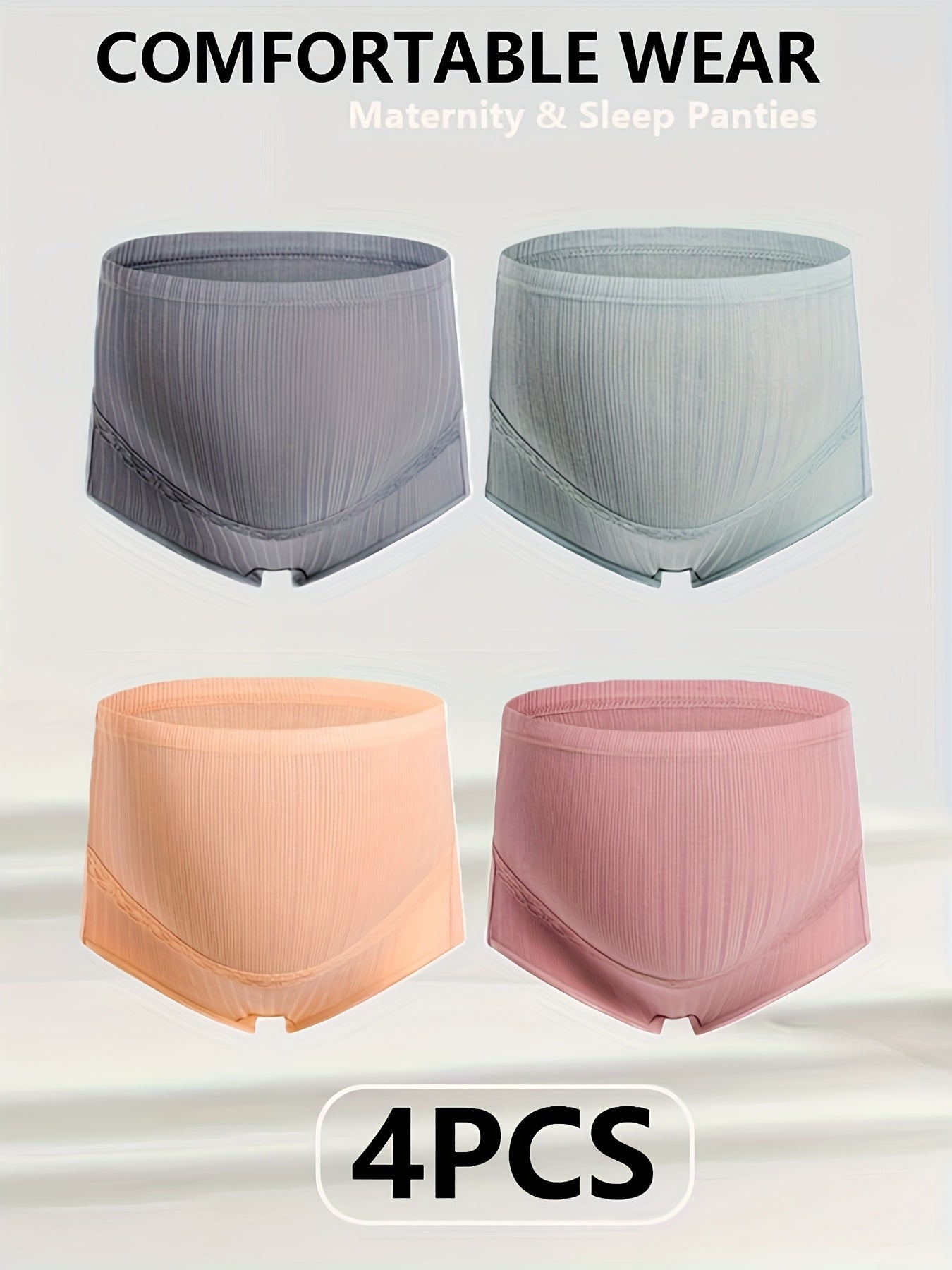 4pcs Legant Maternity Underwear Set For Adults