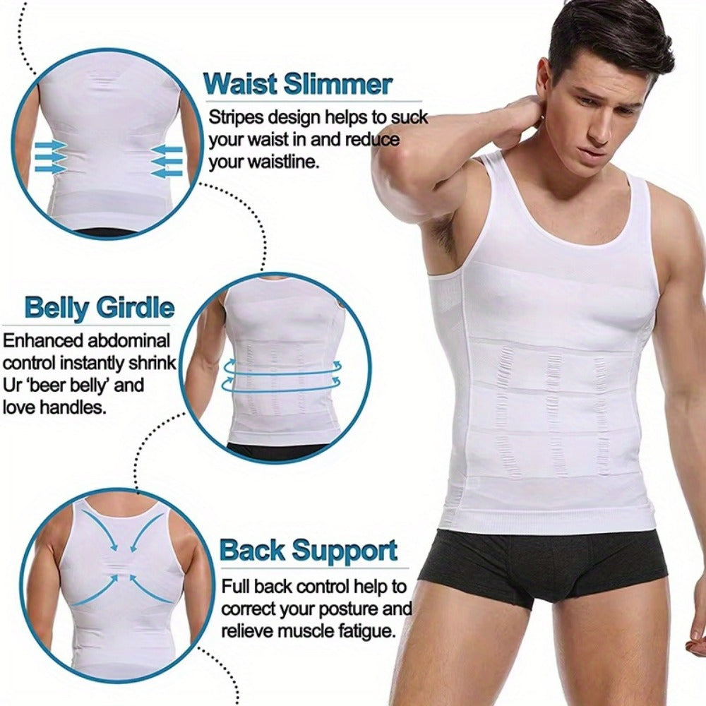 Men's Seamless Tank Top - Regular Fit