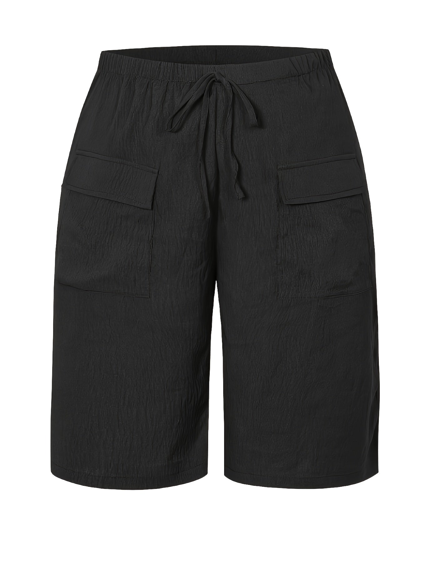 Women'S Short-Sleeve Outerwear with Pockets, Casual, Five-Panel Design