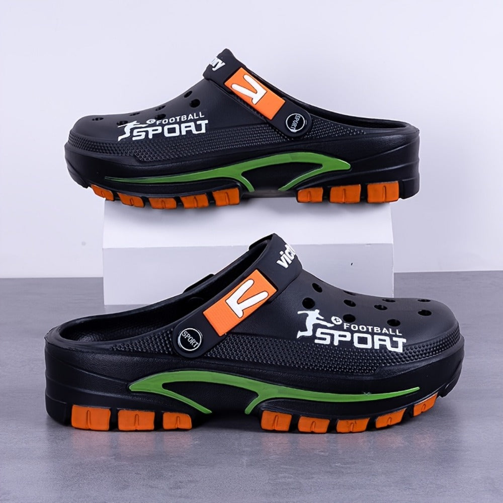 Men's Clogs & Mules - Non-Slip Sole & Breathable Comfort
