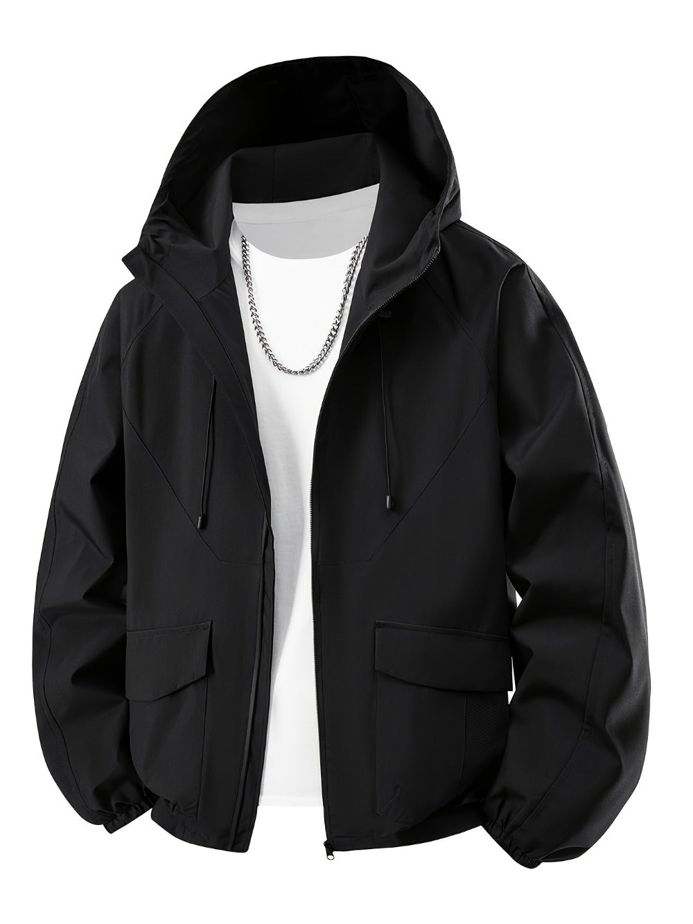 Men's Windproof Pullover Coat