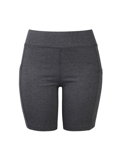 LADIES COTTON 15 INCH OUTSEAM SHORTS WITH POCKETS
