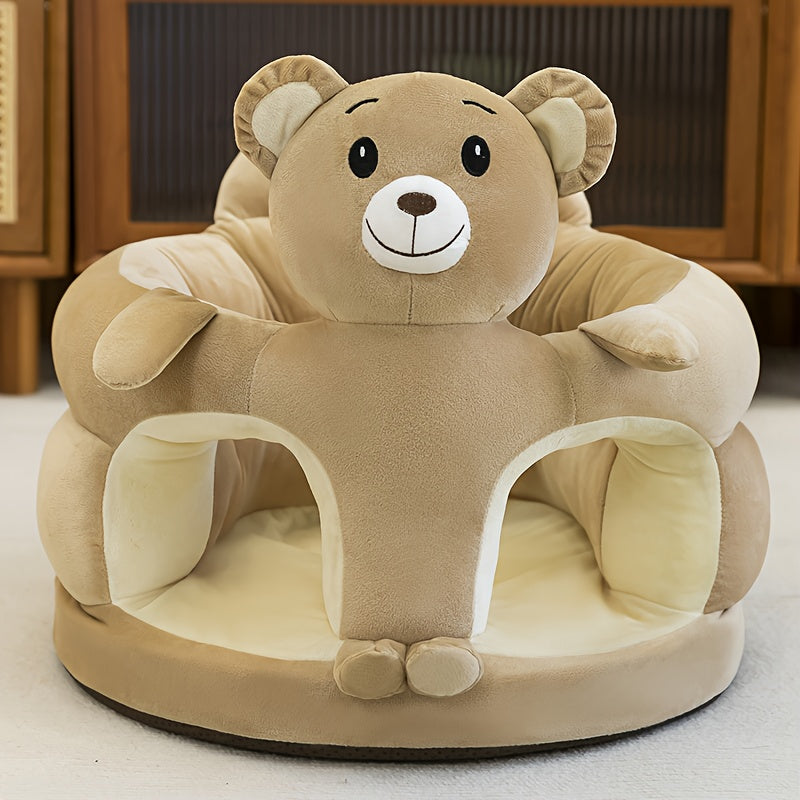 Toddler Floor Seat - Plush Cartoon Support Chair