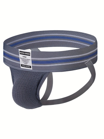 Men's Athletic Jockstraps - Breathable Gym Support Pouch