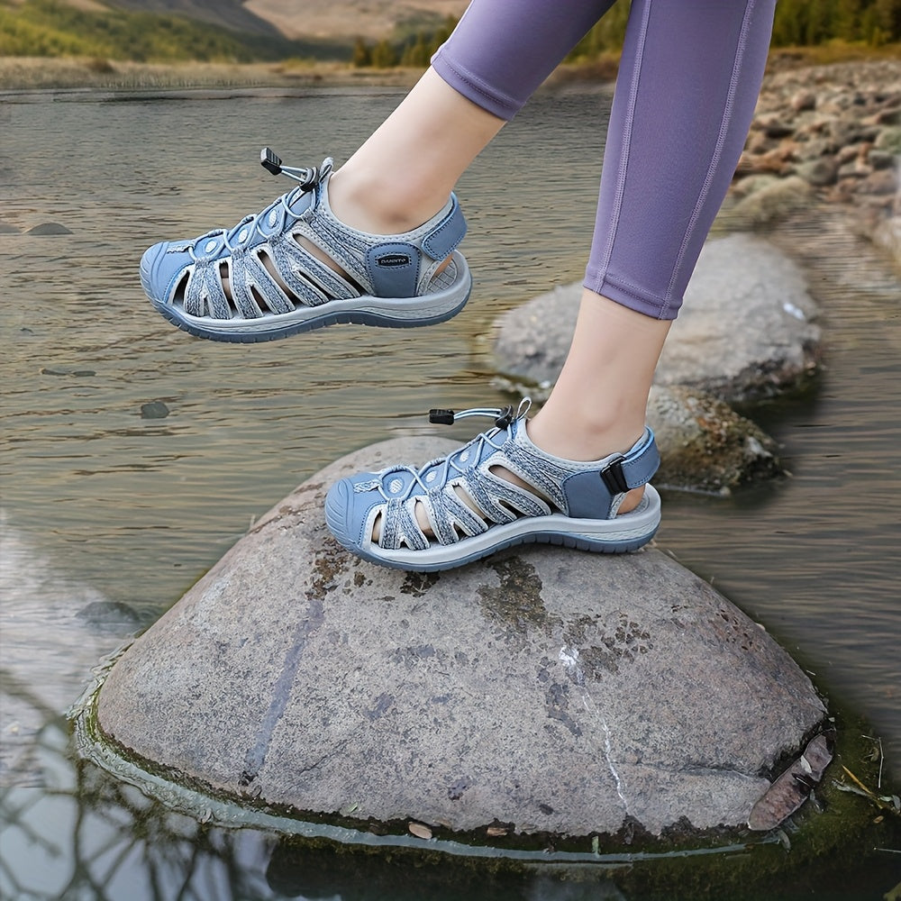 Women's Closed Toe Hiking Sandals Walking Water Sandal Comfort Athletic Sport Outdoor Sandals Casual Sports Sandals