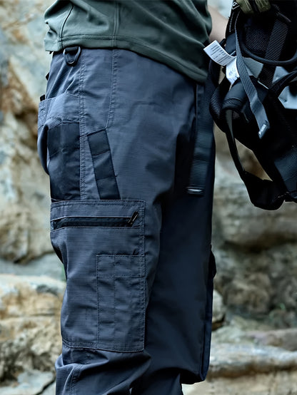 Men'S Tactical Cargo Pants - Quick-Dry Lightweight, Multi-Pocket Design, Regular Fit for Hiking, Camping, Outdoor Adventures (Belt Not Included), Hiking Pants, Adventure Clothing, Rugged Style, Scratchresistant Material, Utility Trousers