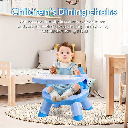 Kids High Chair - Detachable Double-Layer Dining Tray