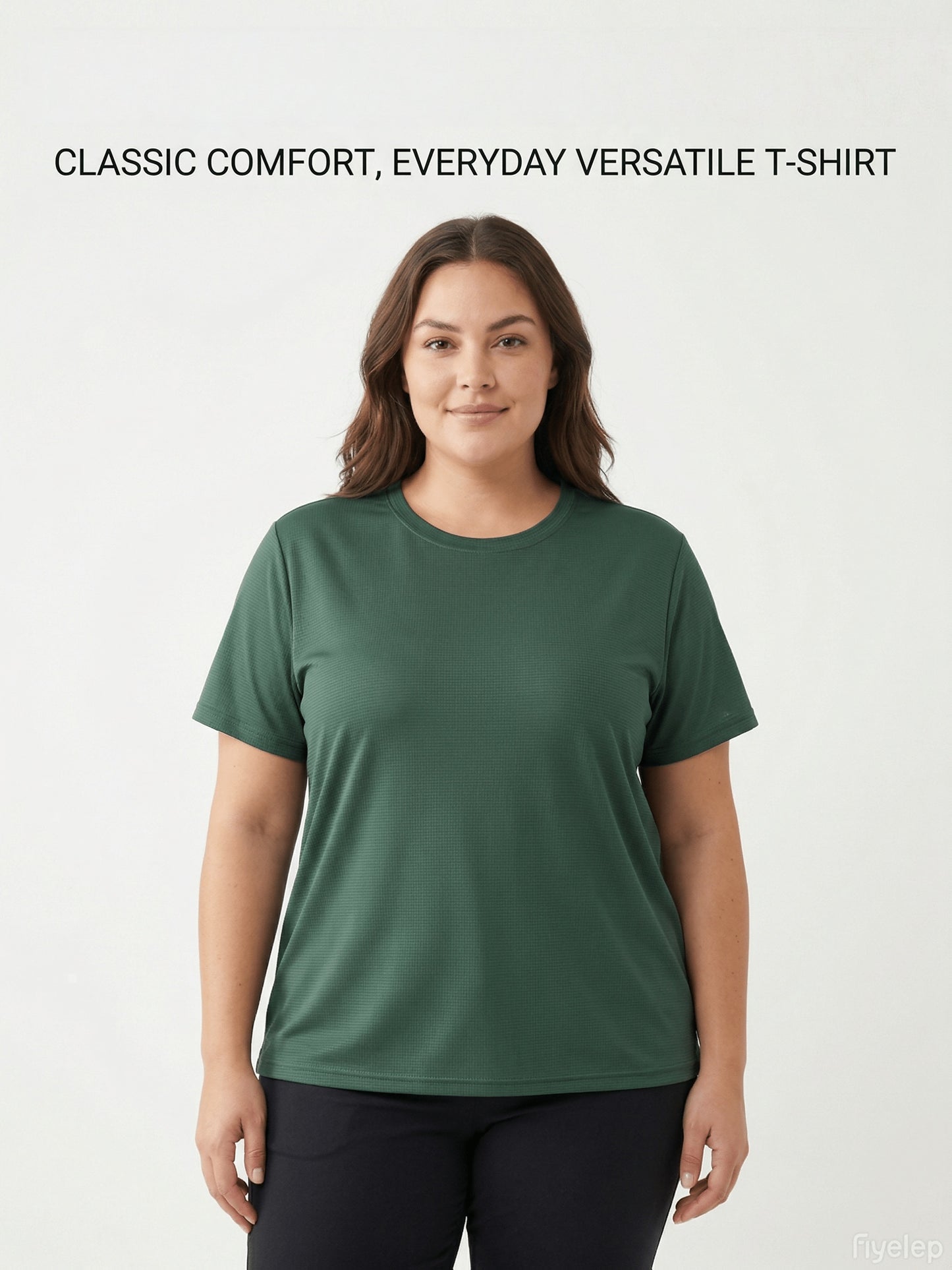 6pcs Random Women's Crew Neck T-shirt, A Versatile And Casual Short-sleeved Top, Breathable And Quick-drying, Suitable for Multiple Scenarios Such As Fitness, Shopping, Dating, Daily Commuting, Etc., An Essential Summer Top Item