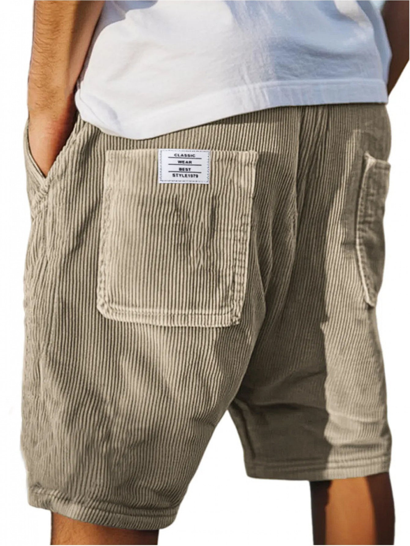 Men's Black Shorts - product view 2