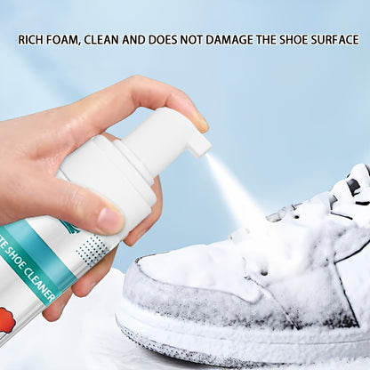 Yixingjia White Shoe Cleaning Agent Shoe Cleaning Artifact Brush Shoe Cleaning Agent Decontamination Whitening And Yellowing Foam Shoe Cleaning Multi-functional Cleaning Agent