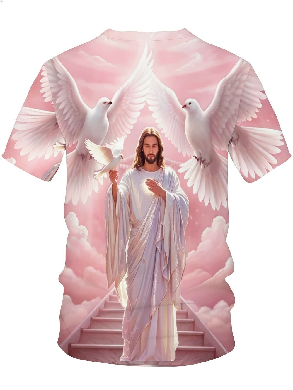 Men's Faith Graphic T-Shirt - Classic Neck Short Sleeve 446309