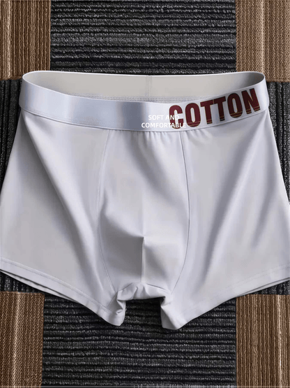 6pcs/3pcs Men'S Underwear, Men'S Shorts, Comfortable And Breathable, Soft And Cozy, Stylish Casual Design, Suitable For Daily Wear At Home (Randomly Send Colors)