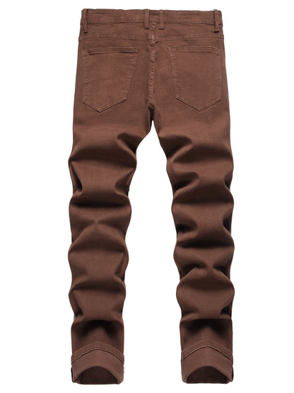 Men's Casual Slim Fit Stretch Jeans