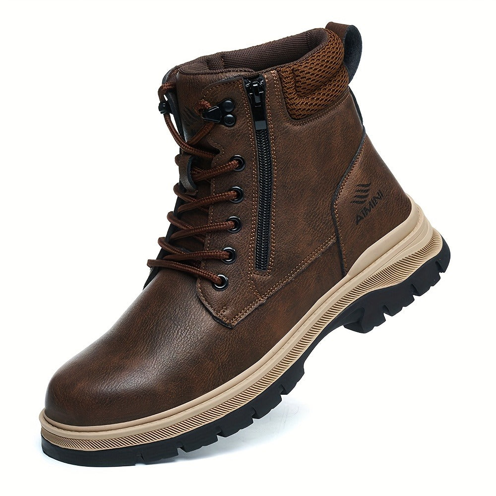 Men's Work & Safety Boots - Steel Toe Protection & Puncture Resistant