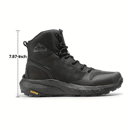Men's Side-Zip Tactical Boots - Canvas Upper and EVA Insole