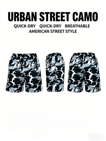 5-Pack Printed Shorts Polyester Shorts - product view 26