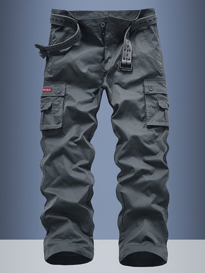 Men's Cargo Pants - Regular Fit With Pockets