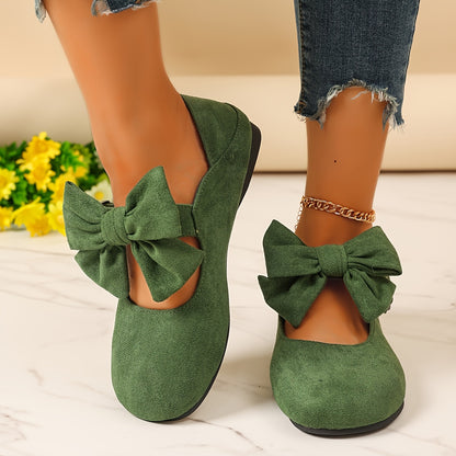 Old Beijing Cloth Shoes Mother'S Shoes New Genuine Metal Buckle Bow Single Shoes Black Work Shoes Soft Sole Comfortable Work Shopping Shoes, Women Shoes