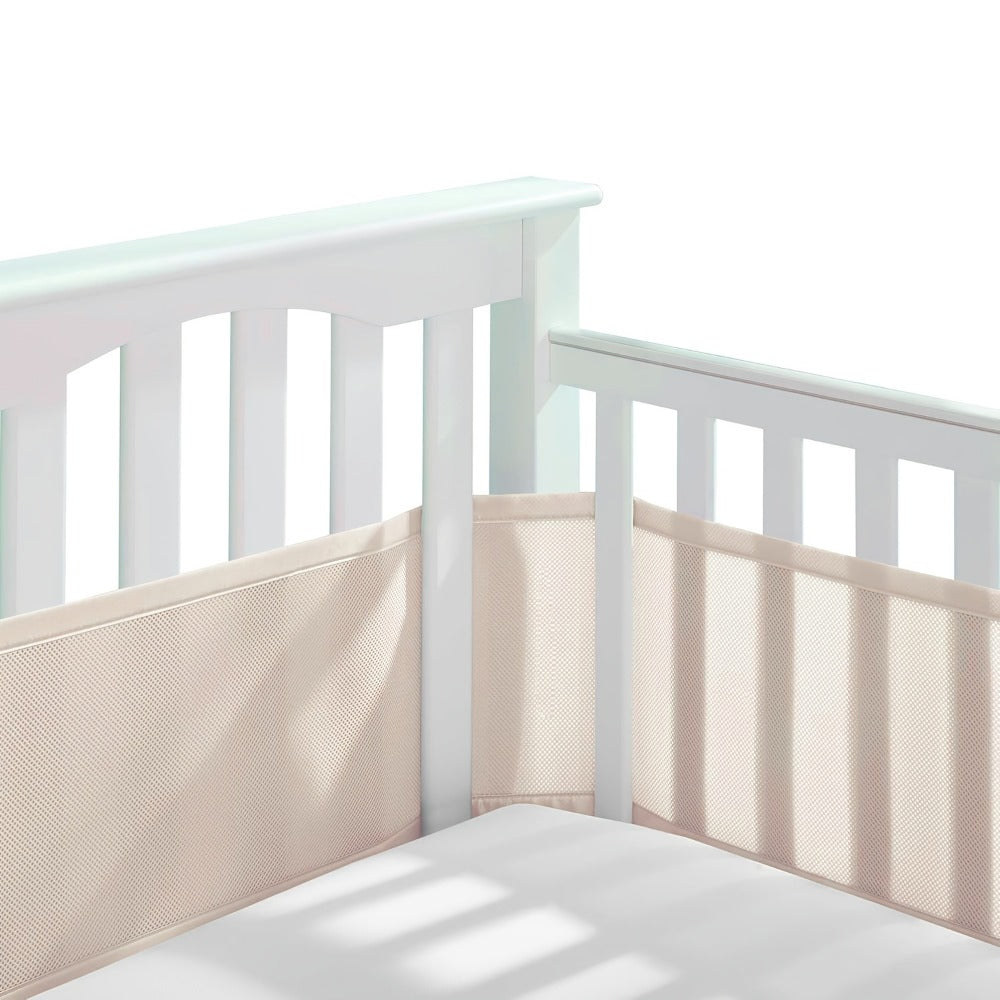 Breathable Crib Liner - 3 mm Mesh Arm Protection