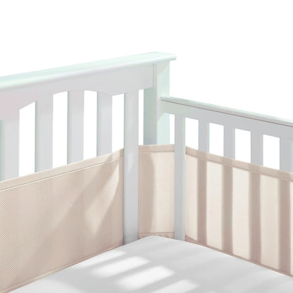 Breathable Crib Liner - 3 mm Mesh Arm Protection