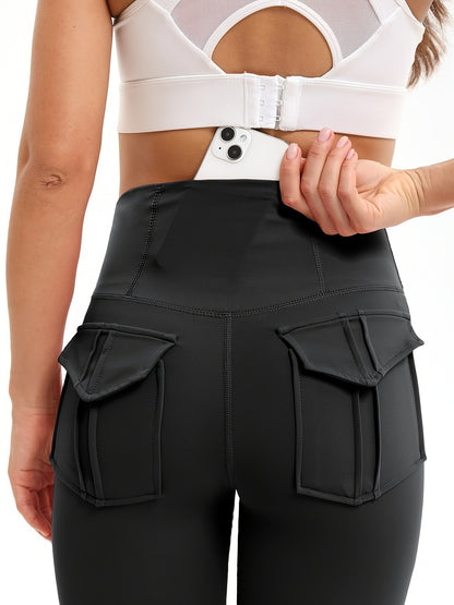 5pcs High Women'S High-waisted Gym Shorts With Pockets, Super Soft Tummy Control No See Through Workout Running Yoga Athletic Shorts Pants